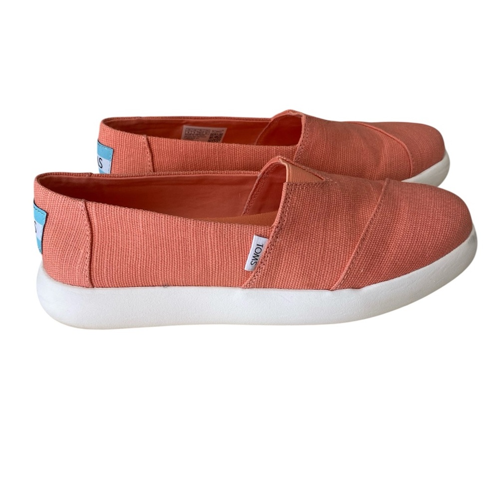 Women’s Toms Alparagata Mallow Coral Canvas Shoes